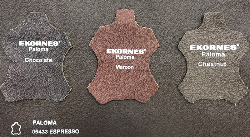 Stressless Paloma Maroon, Chocolate, Espresso and Chestnut Leather from Ekornes
