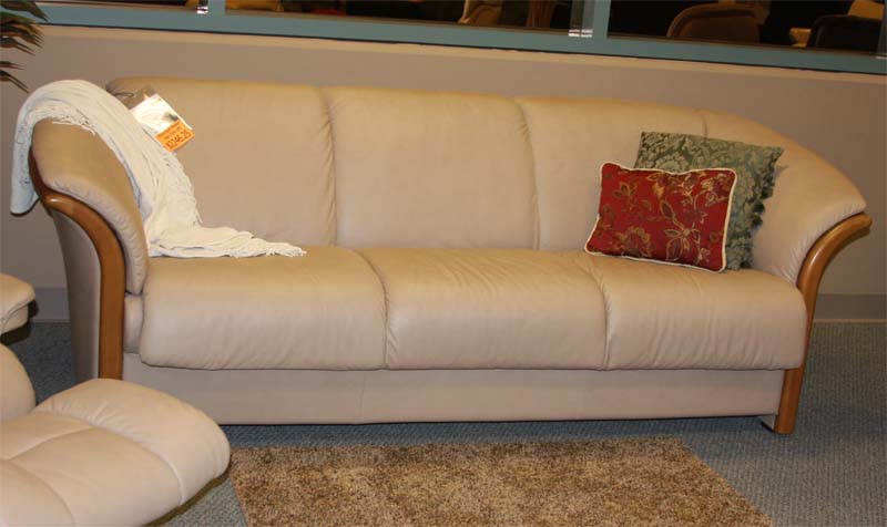 Stressless Paloma Sand 09421 Leather Color Sofa from Ekornes